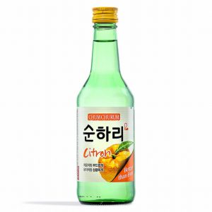 LOTTE CHUM CHURUM CITRON SOJU 12% ALC 350ML