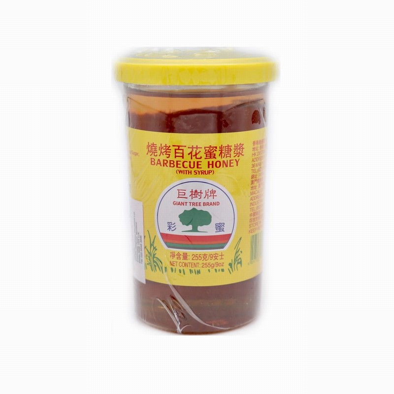 GT BARBECUE HONEY WITH SYRUP 255G