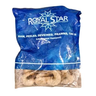 ROYAL STAR 13/15 IQF P&D PRAWNS 1KG (800G NET)