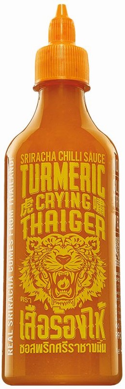 CRYING THAIGER SRIRACHA CHILLI SAUCE TURMERIC 440ML