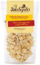 JOE & SEPH’S POPCORN –  CHEDDAR CHEESE & CHILLI 70G