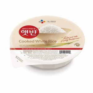 CJ COOKED WHITE RICE 210G