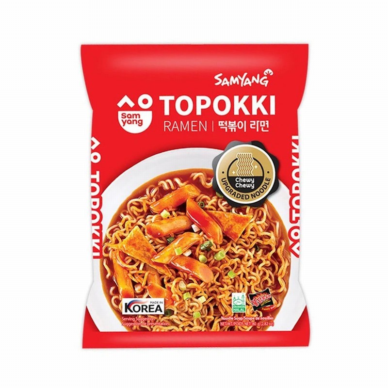 SAMYANG TOPOKKI RAMEN NOODLE 80G