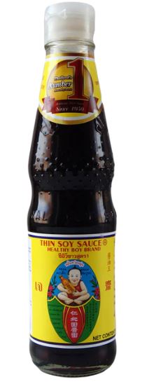 HEALTHY BOY THIN SOY SAUCE 300ML