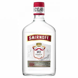 SMIRNOFF VODKA 37.5%ALC 35CL £10.49