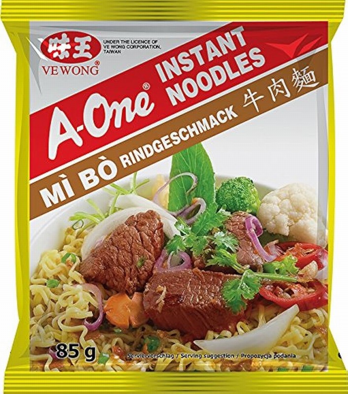 A-ONE INSTANT NOODLES – BEEF FLV 85G