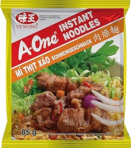 A-ONE INSTANT NOODLES-PORK FLV 85G