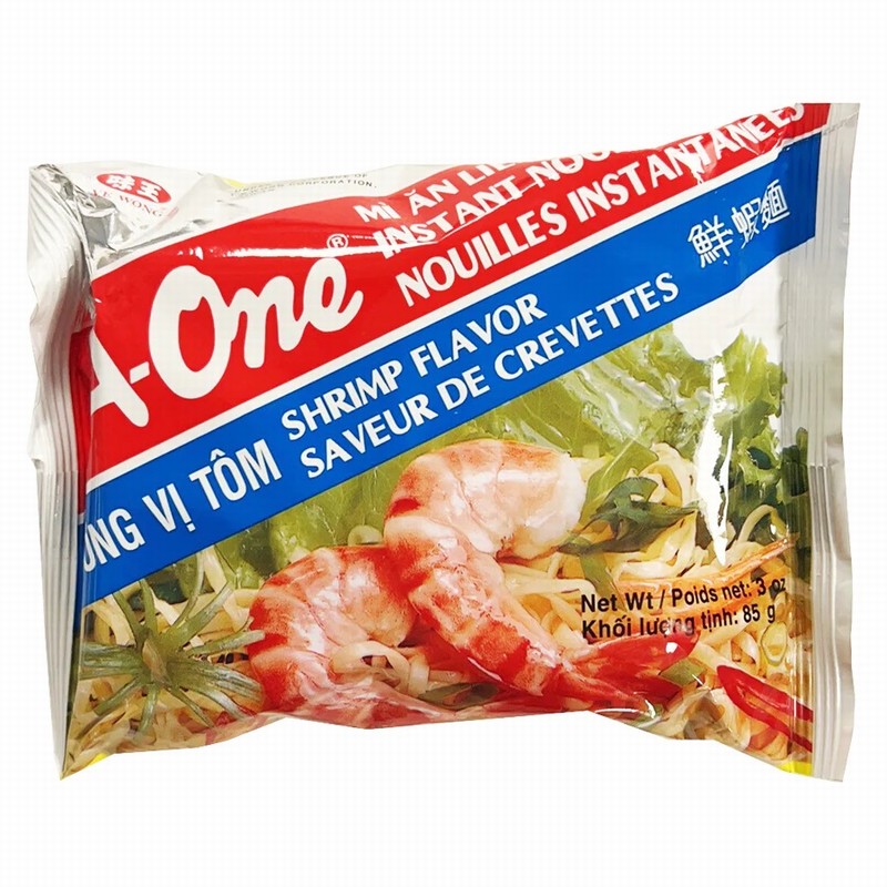 A-ONE INSTANT NOODLES – SHRIMP FLV 85G