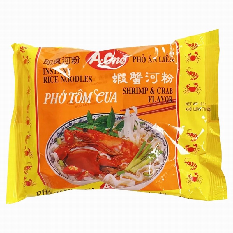 A-ONE INSTANT RICE SHRIMP & CRAB 65G