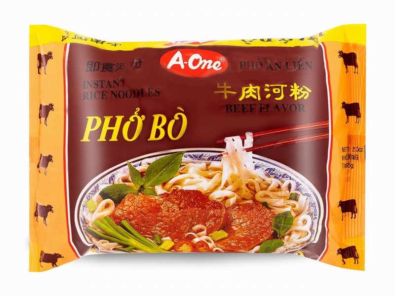 A-ONE INSTANT RICE NOODLES – BEEF FLV 65G