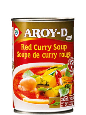 AROY-D CANNED THAI RED CURRY SOUP 400G