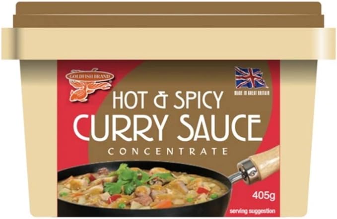 GOLDFISH HOT & SPICY CURRY SAUCE(CONCENTRATE) 405G