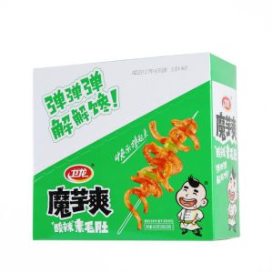 WL KONJAC STRIPS – HOT & SOUR 20X18G