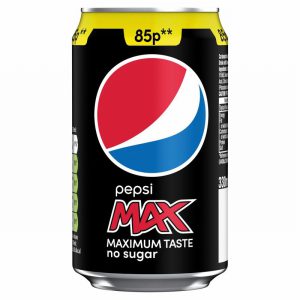 PEPSI MAX 330ML 85P