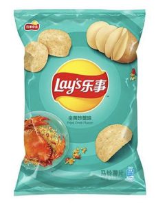 LAY’S POTATO CHIPS – FRIED CRAB FLAVOUR 70G