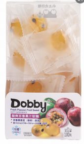 DOBBY SOFT CANDY – PASSION FRUIT 100G