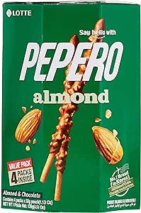 LOTTE PEPERO ALMOND MULTI BOX 128G