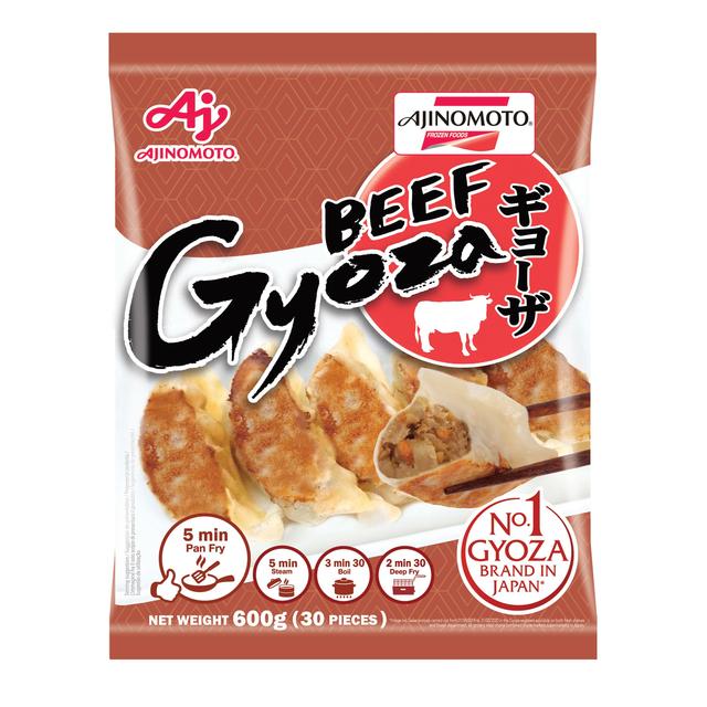 AJINOMOTO BEEF DUMPLING GYOZA 600G