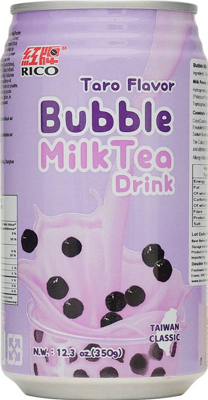 RICO BUBBLE MILK TEA – TARO 350G