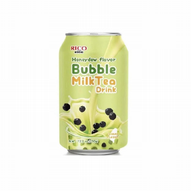 RICO  BUBBLE MILK TEA DRINK-HONEY DEW FLV 350G