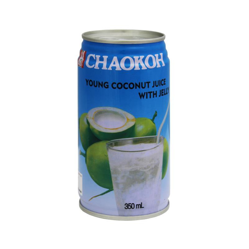 CHAOKOH COCONUT JUICE & JELLY 350ML