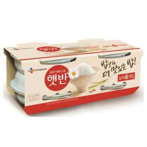CJ COOKED WHITE RICE (6X210G)