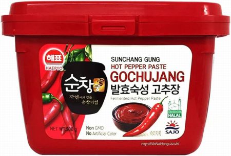 SAJO HAEPYO SUNCHANG GOCHUJANG(HALAL) 500G