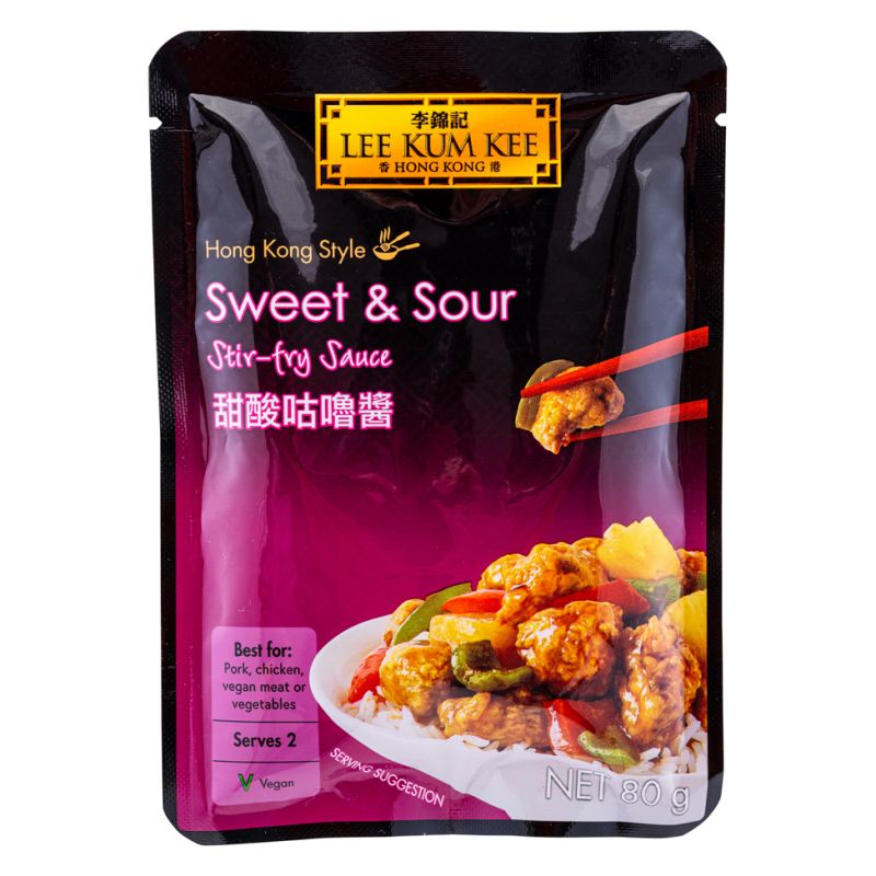 LKK SWEET & SOUR PORK RIBS SAUCE (SACHET) 80G