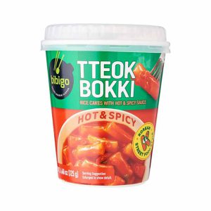 CJ BIBIGO TTEOKBOKKI HOT & SPICY (CUP) 125G