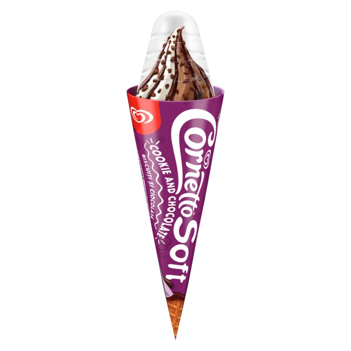 WALLS CORNETTO SOFT COOKIES & CHOCOLATE 140ML