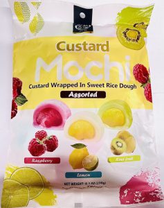 ROYAL FAMILY CUSTARD MOCHI – RASPBERRY,KIWI,LEMON 230G