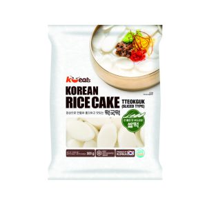 K – EATS KOREAN RICE CAKE TTEOKGUK (SLICED TYPE) 500G