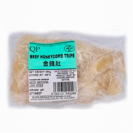 QP BEEF HONEYCOMB TRIPE 454G