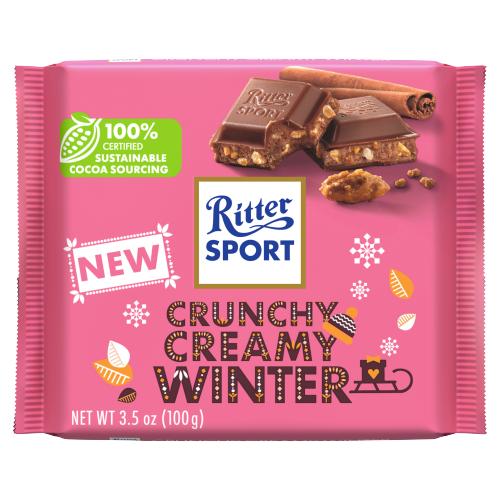 RITTER SPORT CRUNCHY CREAMY WINTER 100G