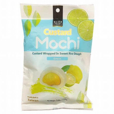 ROYAL FAMILY CUSTARD MOCHI - LEMON 110G