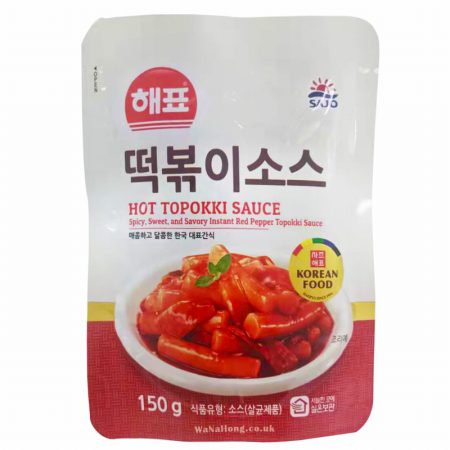 SAJO KOREAN SPICY RICE CAKE SAUCE (TOPOKKI) 150G