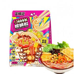 FU LUO JI INSTANT VERMICELLI EXTRA SPICY EXTRA BEAN CURD 330G