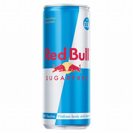 RED BULL SUGAR FREE 250ML £1.50