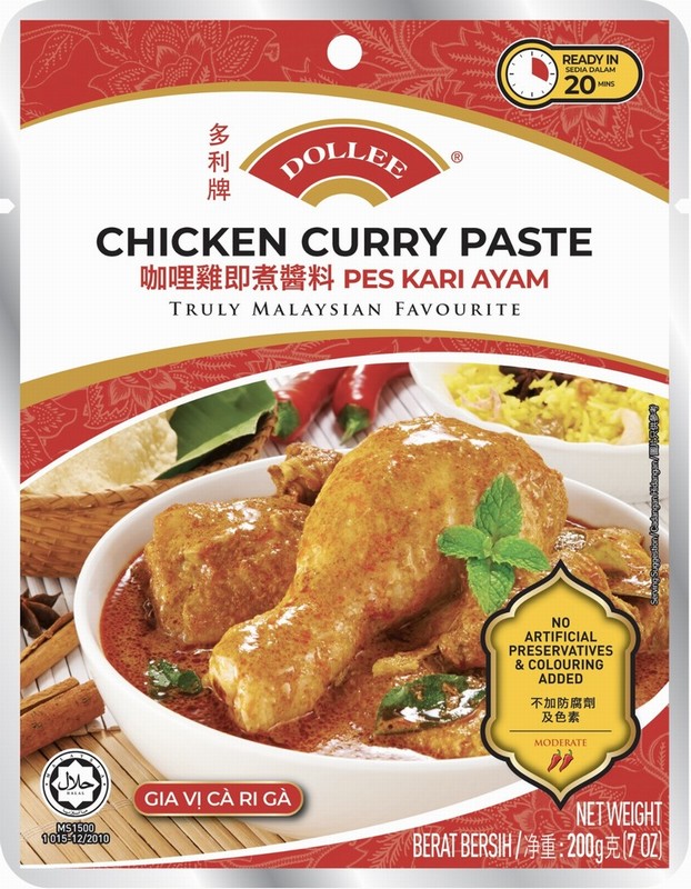 DOLLEE CHICKEN CURRY PASTE 200G