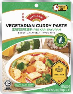 DOLLEE VEGETARIAN CURRY PASTE 200G