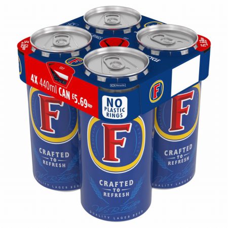 FOSTERS ALC3.7% 4X440ML £5.69