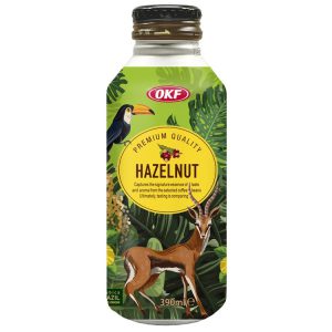 OKF HAZELNUT COFFEE 390ML