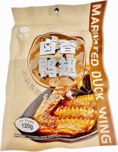 YURU FOODS MARINATED DUCK WING 120G