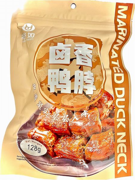 YURU FOODS MARINATED DUCK NECK 120G