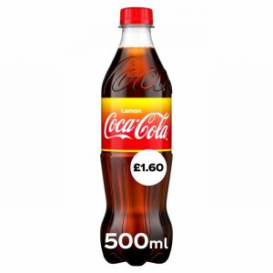 COCA COLA LEMON 500ML PET £1.60