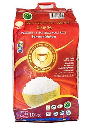 GOLDEN ROYAL BOWL JASMINE RICE 10KG