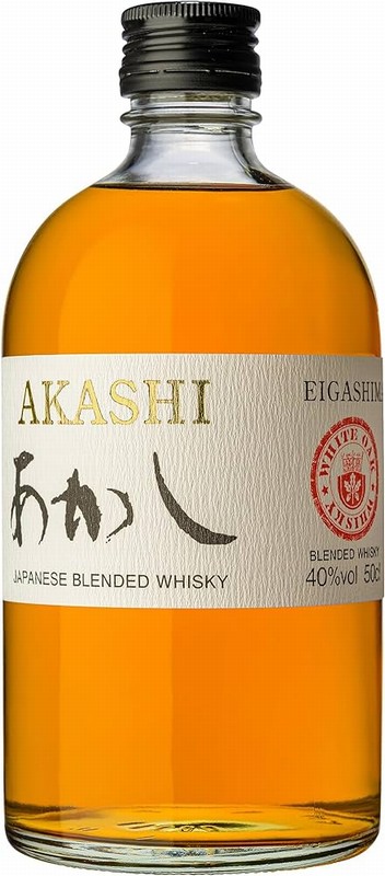 AKASHI JAPANESE WHISKY 40%ALC 50CL