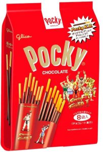 GLICO POCKY CHOCOLATE 8 BAGS 134G