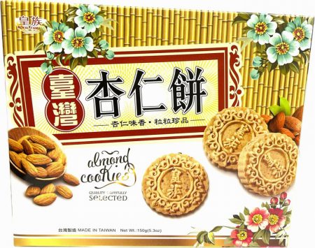 ROYAL FAMILY TRADITIONAL ALMOND COOKIES 150G