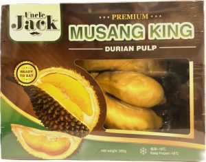 UNCLE JACK PREMIUM MUSANG KING DURIAN PULP 350G